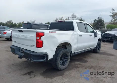 2021 Chevrolet Silverado 1500 4Wd Short Bed Custom Trail Boss/4Wd Standard Bed Custom Trail Boss z USA, uszkodzony, nr VIN 1GCPYCEF5MZ171124